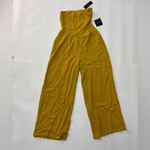 Lulu's Golden Yellow Jumpsuit